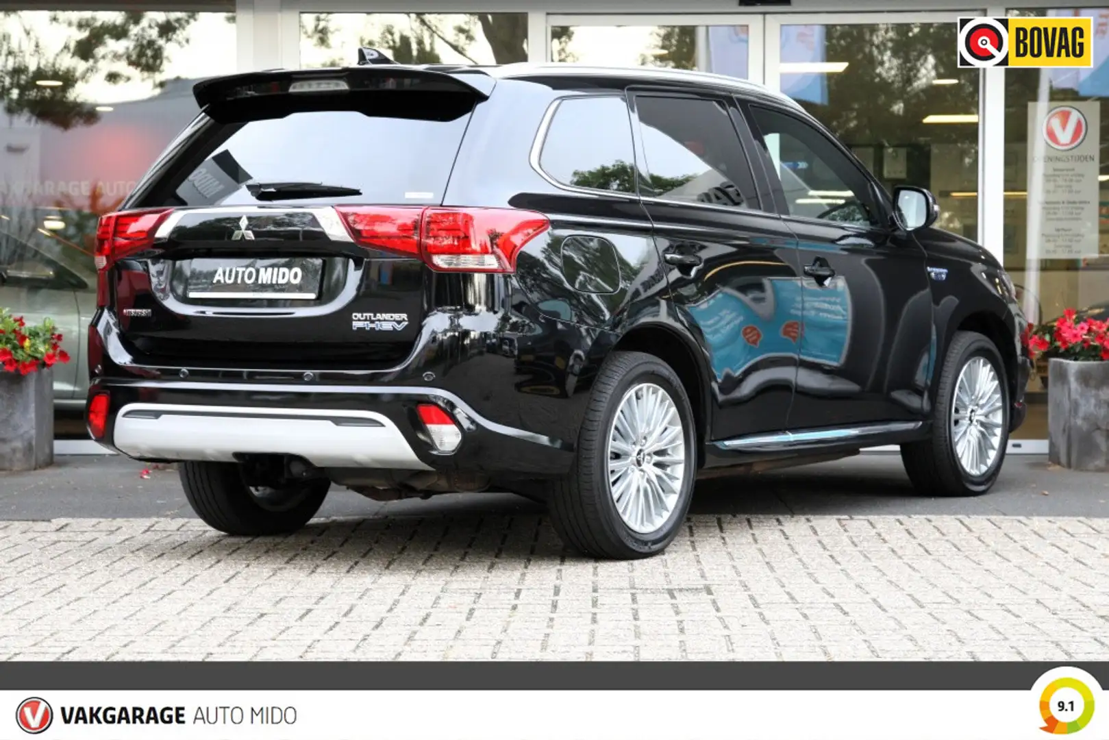 Mitsubishi Outlander 2.4 PHEV 4WD Automaat First Edition | Leder interi Noir - 2