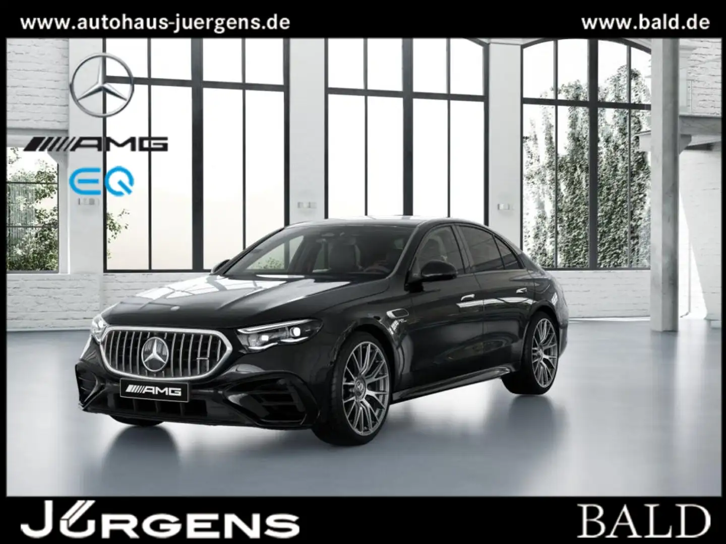 Mercedes-Benz E 53 AMG Hybrid 4M+ Carbon/Burm/Night/Distr/21' Noir - 1