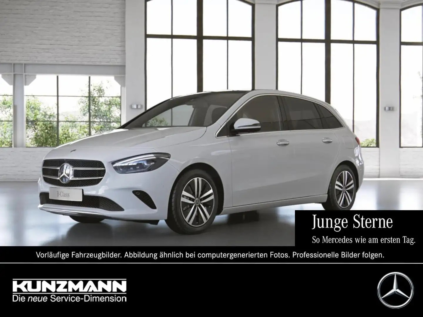 Mercedes-Benz B 200 4M Progressive Panorama Distronic 360° Weiß - 1
