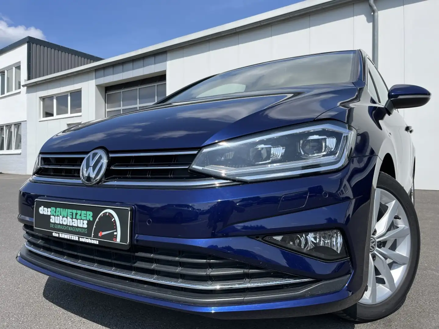 Volkswagen Golf Sportsvan 2.0 TDI DSG Highline 169€ m. 20% Anzahlung Navi Bleu - 1