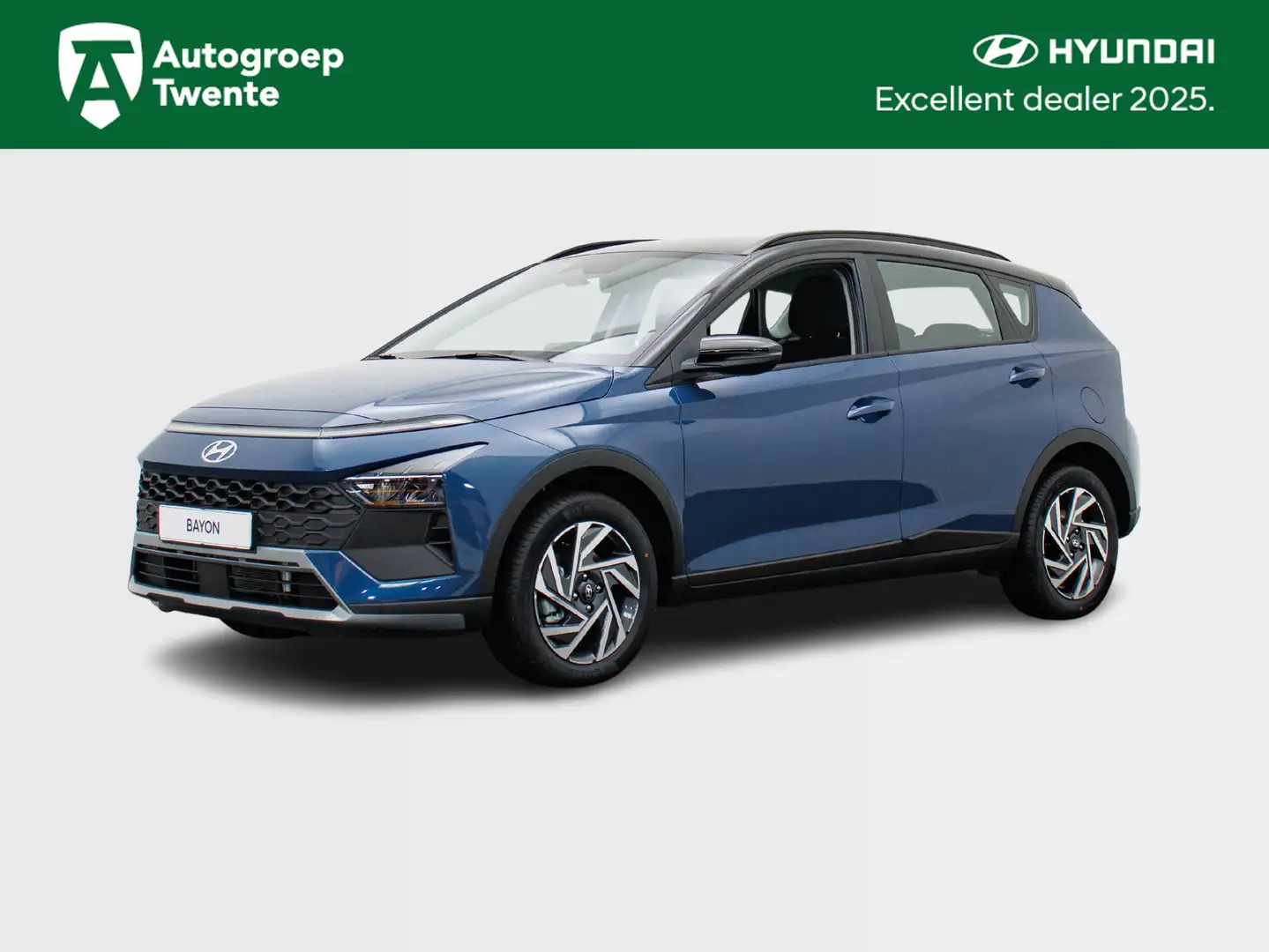 Hyundai BAYON 1.0 T-GDI 48V Comfort Handmatig (Vibrant Blue Two Blauw - 1