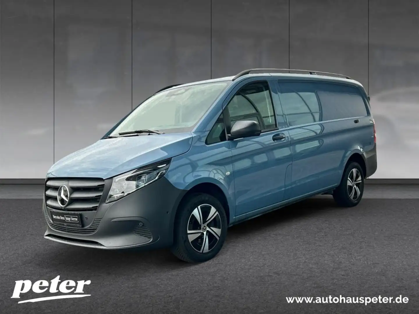 Mercedes-Benz Vito 116 CDI 4x4 Kasten Lang 9GT+LED+AHK+MBUX+DISTR Blauw - 1