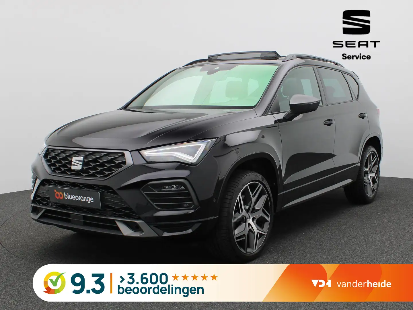 SEAT Ateca 1.5 TSI FR Business Intense 150PK DSG Panoramadak, Zwart - 1