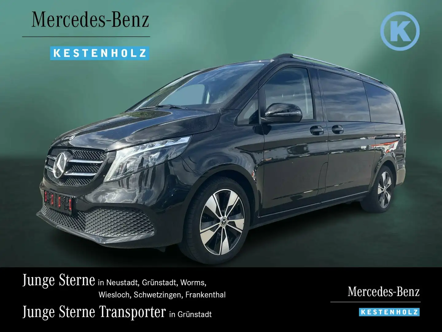 Mercedes-Benz V 300 V 300 d EDITION Lang Modellgeneration 1/Navi/LED Schwarz - 1