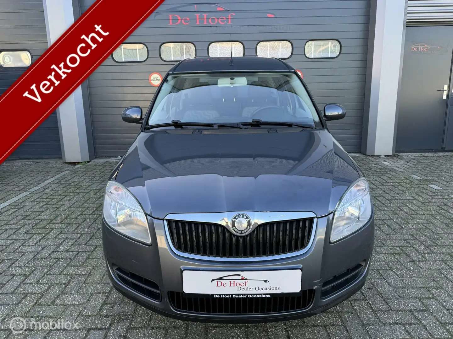 Skoda Roomster 1.4-16V Comfort✓Airco ✓Nw APK Gris - 2