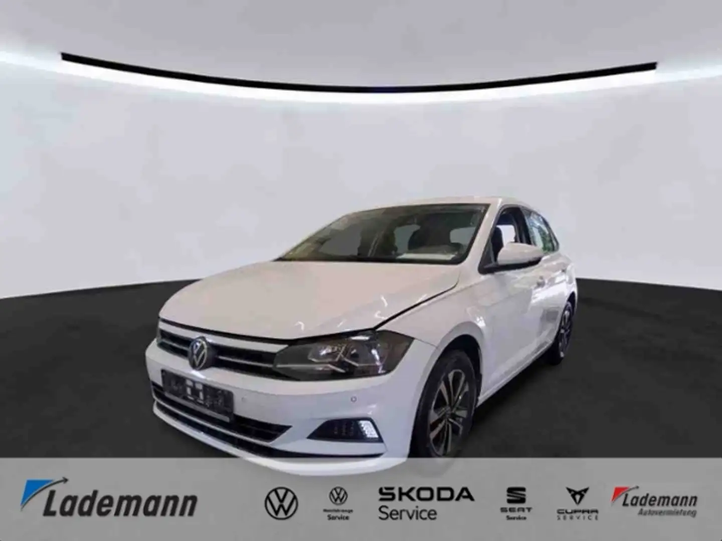 Volkswagen Polo 1.0 TSI UNITED NAVI.+KLIMAAN+LM-F+SIHZ+DAB+ Weiß - 1