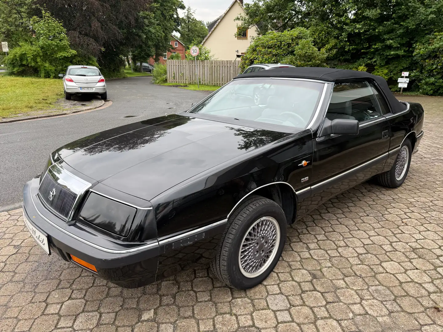 Chrysler Le Baron Cabrio V6 3.0 *HU/H-Kennzeichen neu*16 Jahre letzter Besitz* Schwarz - 2
