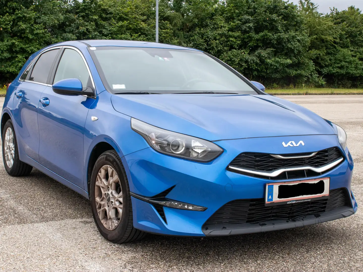 Kia Ceed / cee'd ceed 1,0 T-GDI GPF Silber Silber Blau - 2