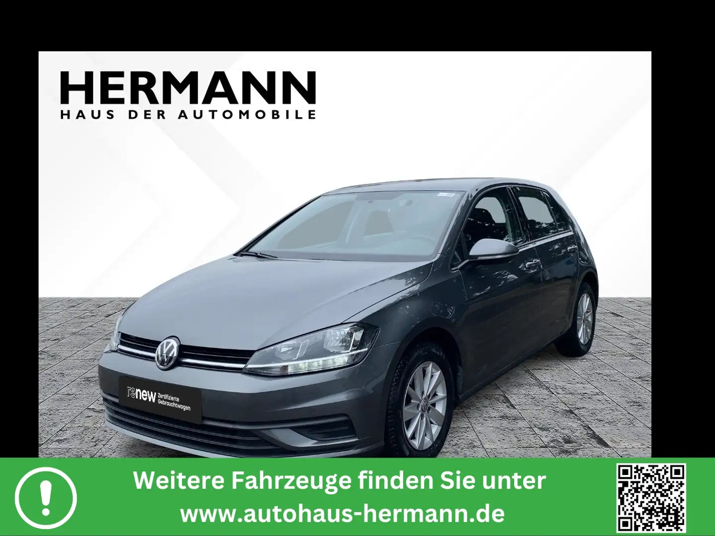 Volkswagen Golf VII 1.0 TSI BMT Trendline *PDC*AppleCarPlay* Grijs - 1