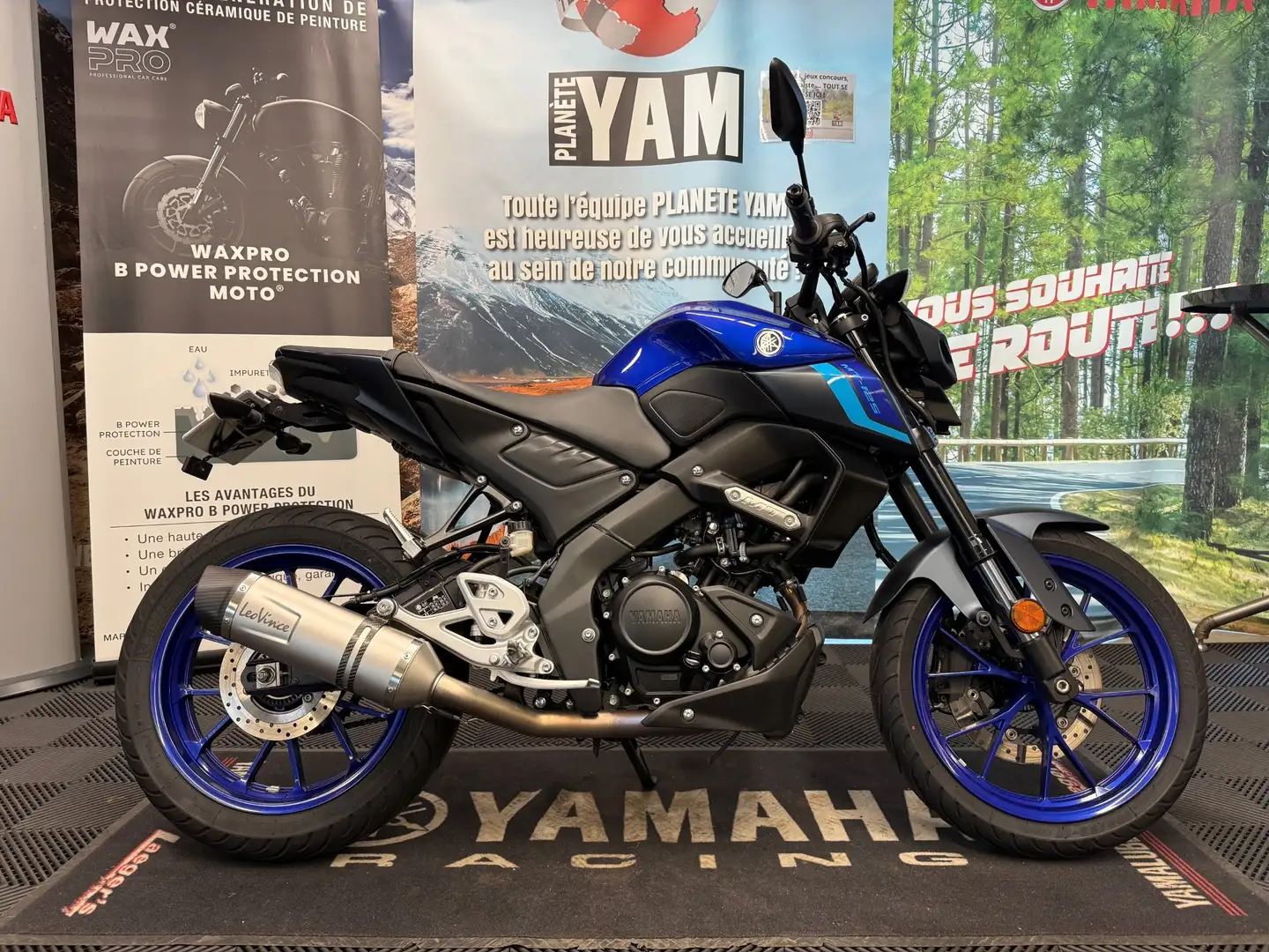 Yamaha MT-125 Blau - 1