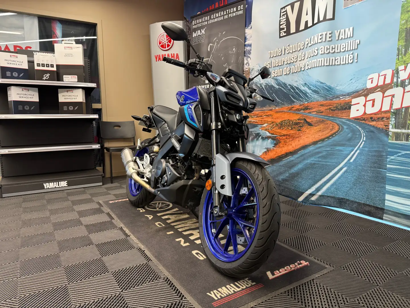 Yamaha MT-125 Blau - 2