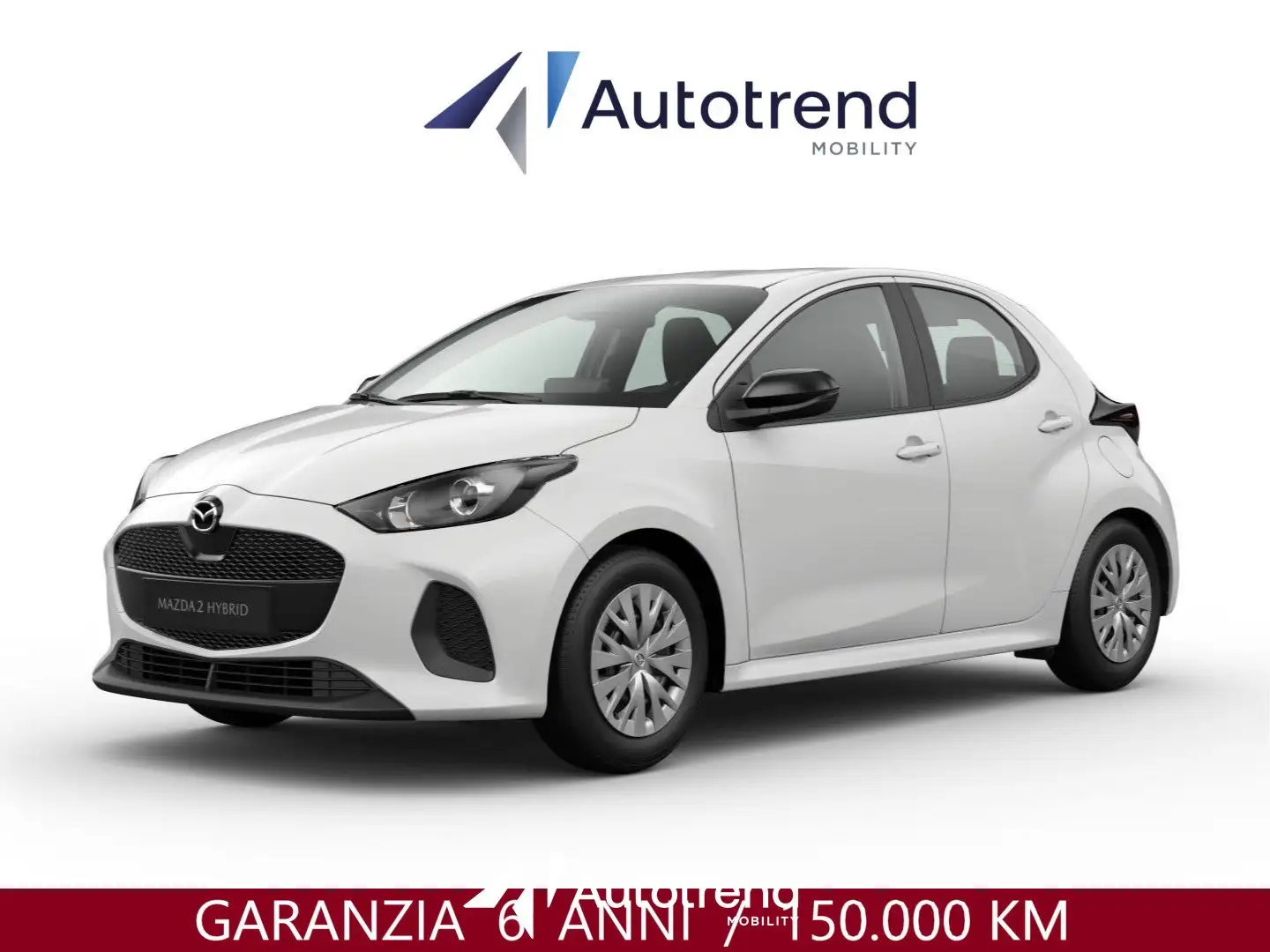 Mazda 2 1.5 116 CV e-CVT Full Hybrid Electric Prime-Line Bianco - 1