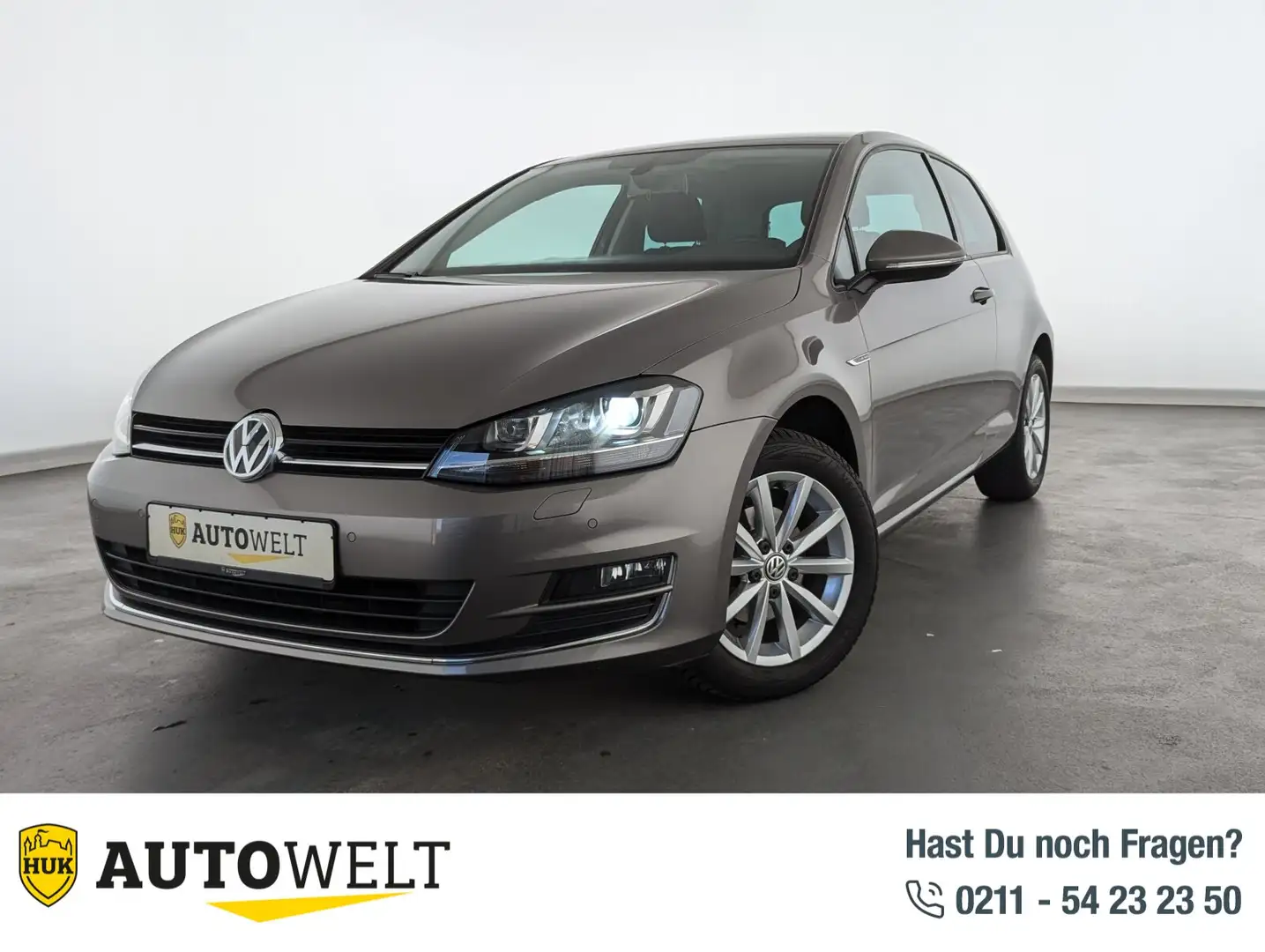 Volkswagen Golf Golf VII 1.2 TSI Lounge XENON+NAVI+PDC+SHZ+AWR+ Gris - 1
