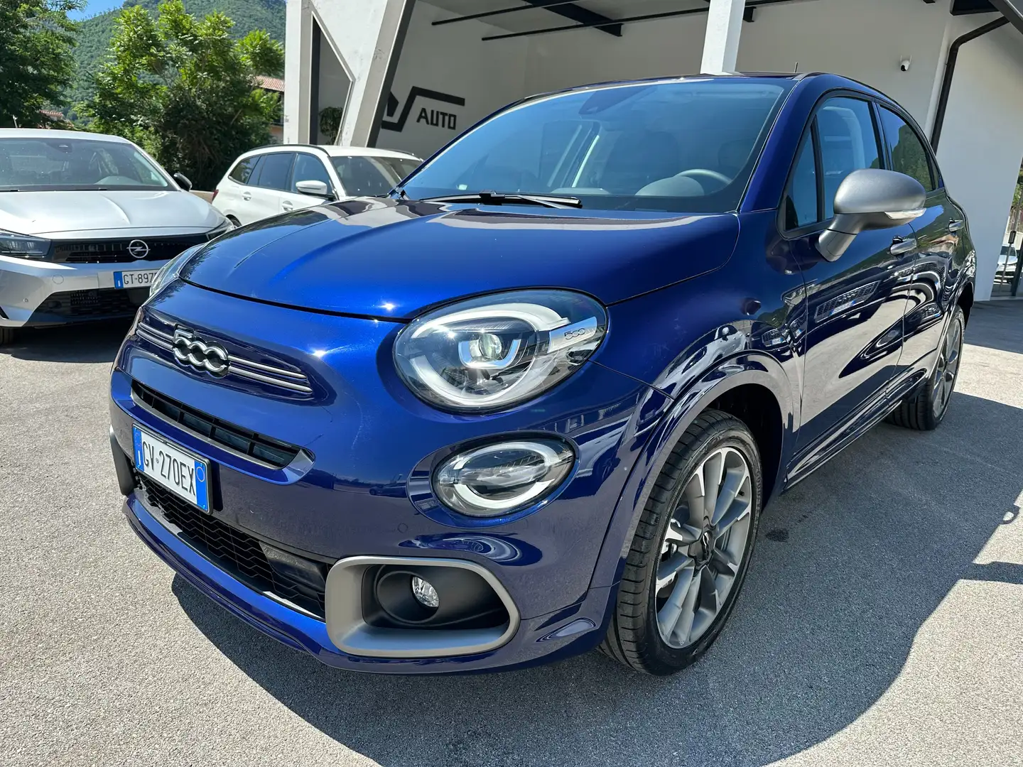 Fiat 500X 500X 1.5 t4 hybrid Sport 130cv dct - KMØ - Blauw - 1