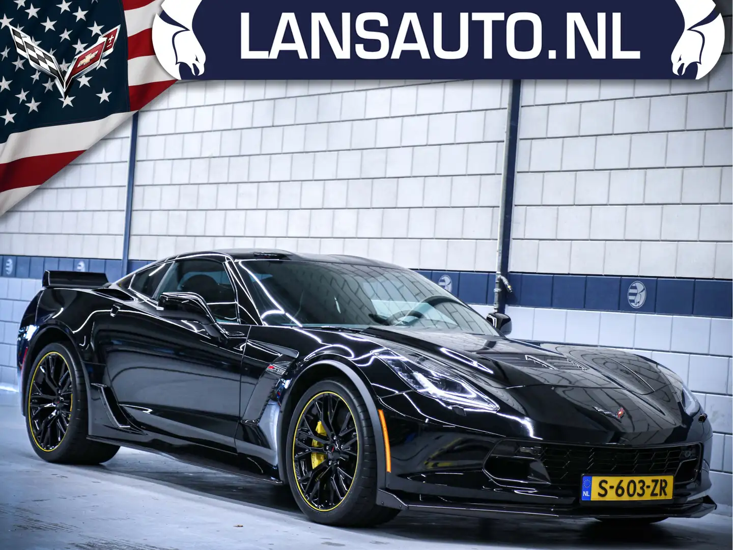 Chevrolet Corvette Z06 C7R | Limited Europese Editie Černá - 1