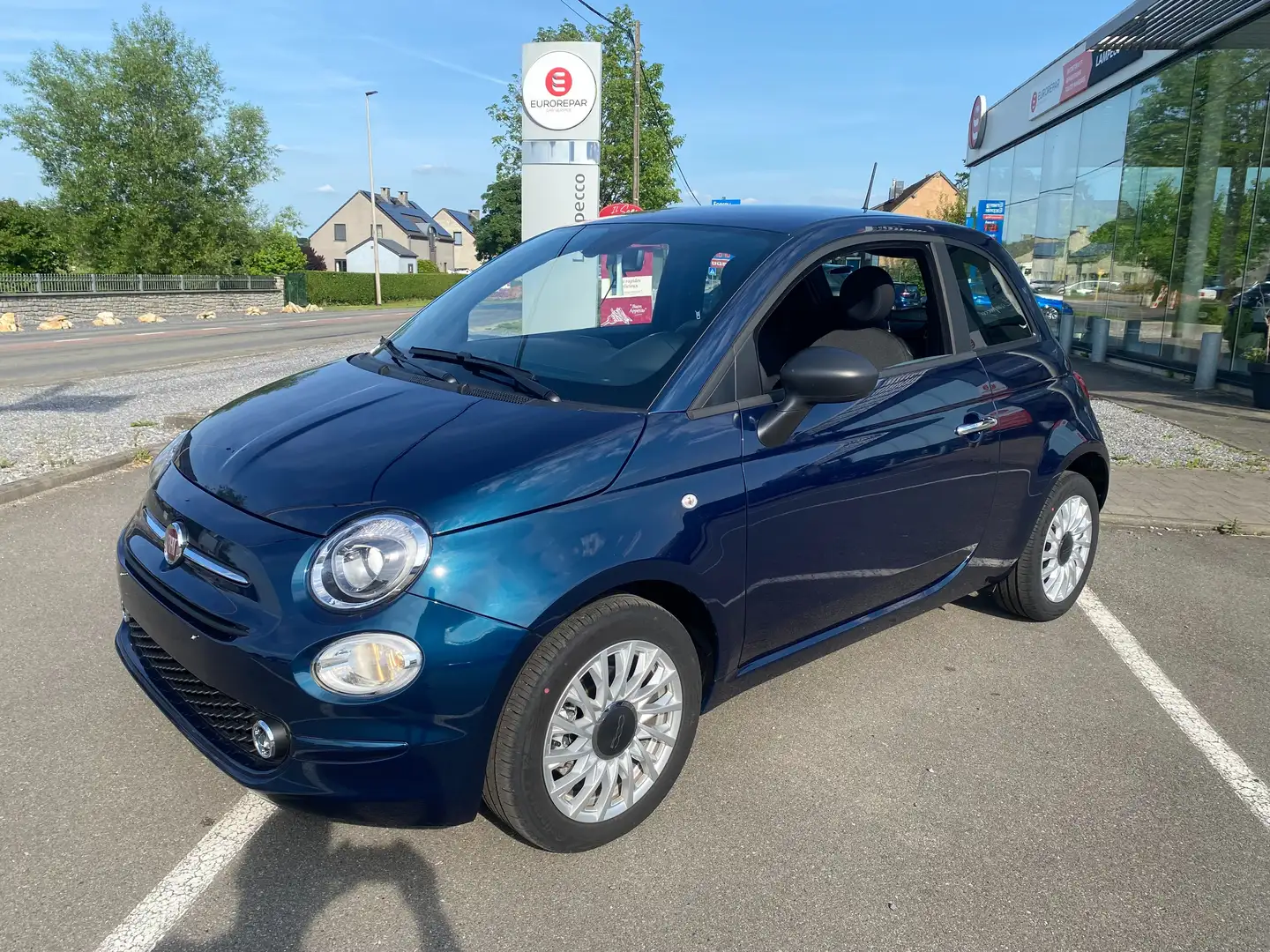 Fiat 500 1.0i MHEV Dolcevita carplay NEUVE Bleu - 1