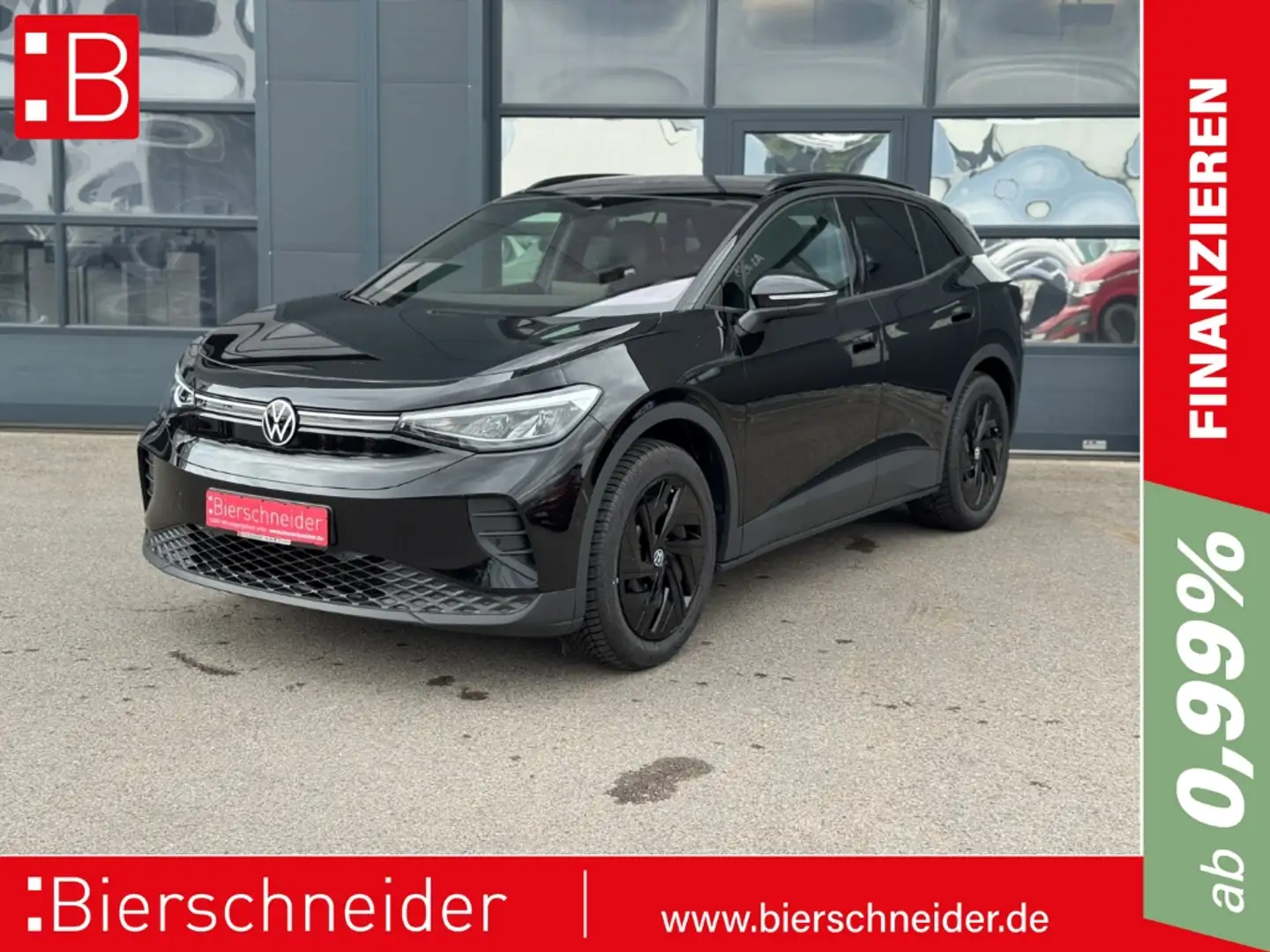 Volkswagen ID.4 Move 82 kWh LED NAVI ACC WÄRMEPUMPE PARKASS Schwarz - 1