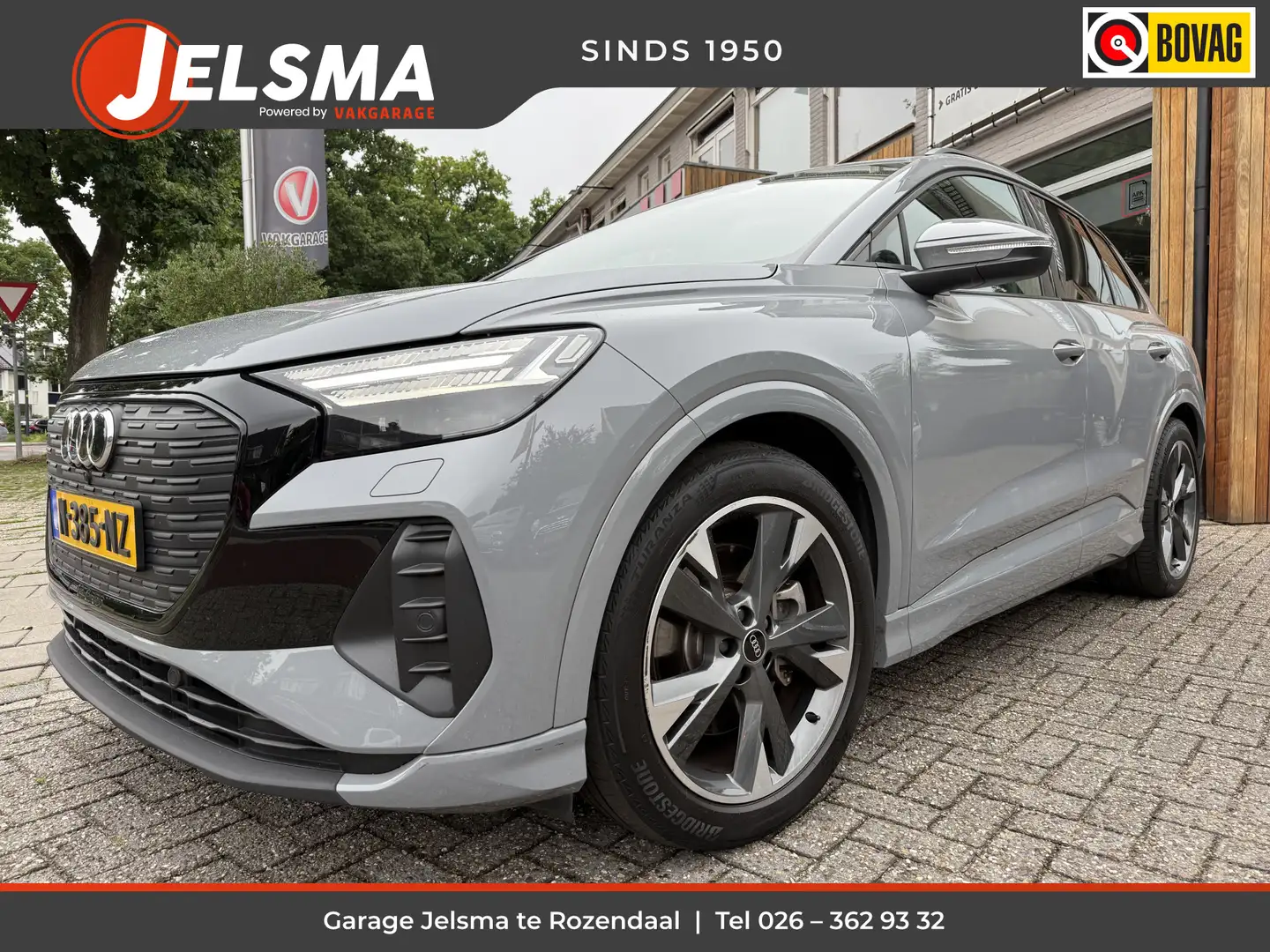 Audi Q4 e-tron 40 Launch edition Advanced 77 kWh, Navi & CarPlay Gri - 1