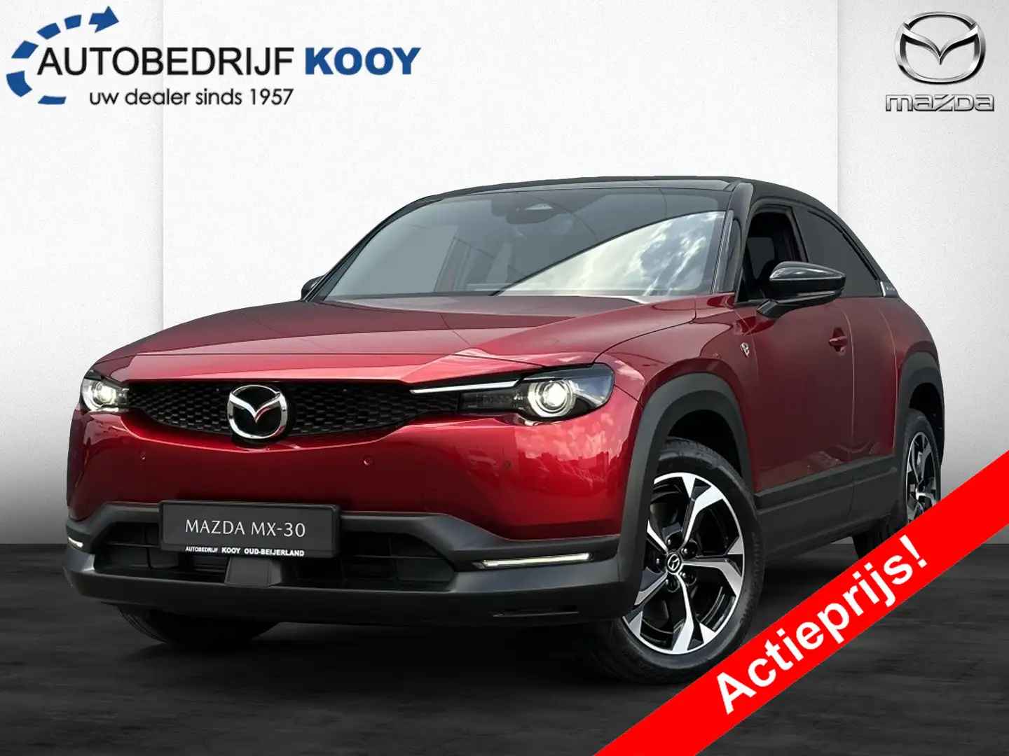 Mazda MX-30 e-SA REV 170PK Exclusive Line Czerwony - 1