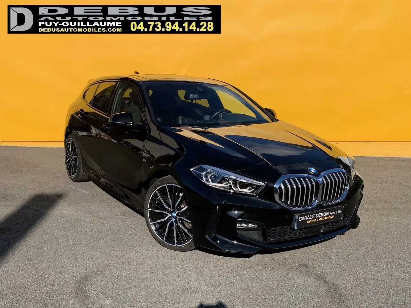 BMW 118 (F40) 118IA 136CH M SPORT DKG7 Zwart - 1