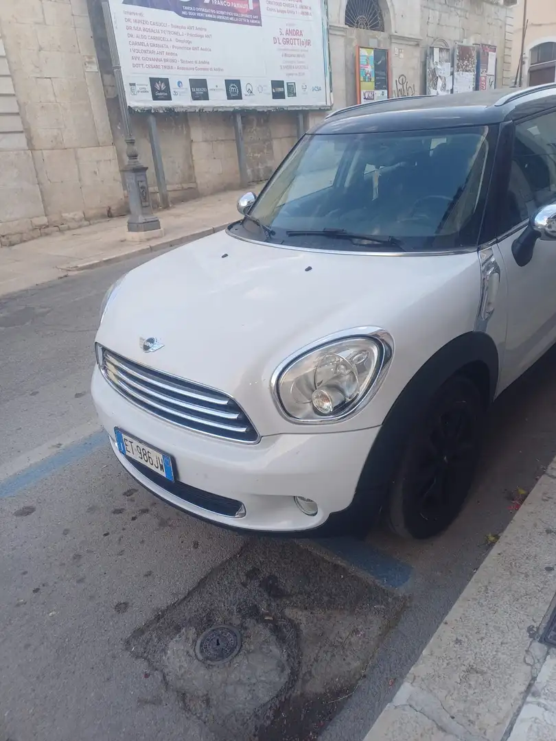 MINI Cooper D Countryman Mini Countryman 2.0 Cooper D auto Bianco - 1