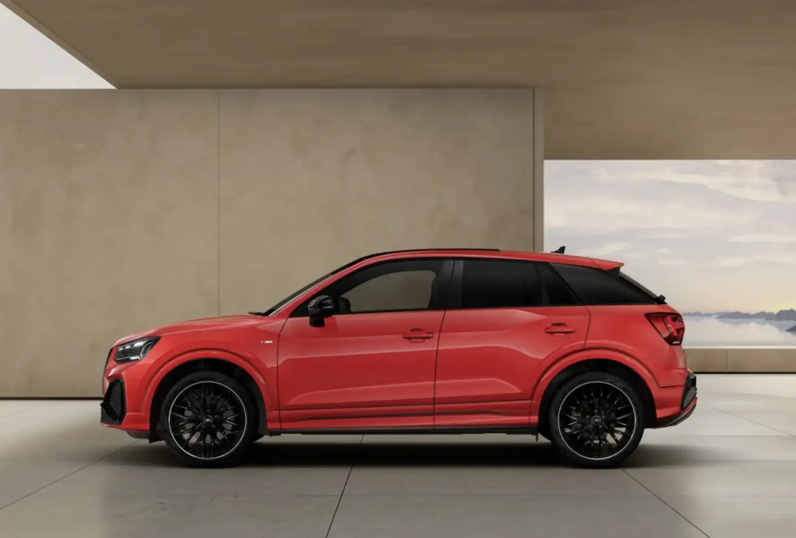 Audi Q2 35 TFSI Adrenalin Black edition S tronic 110kW Rojo - 2