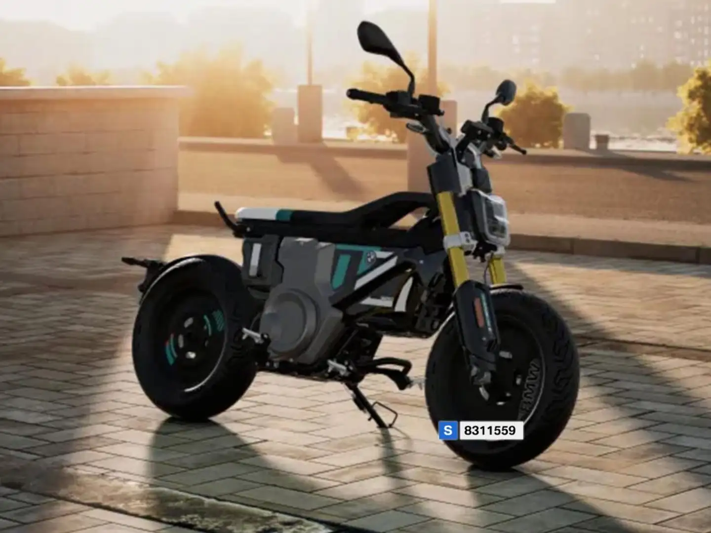 BMW CE 02 AM Fekete - 1