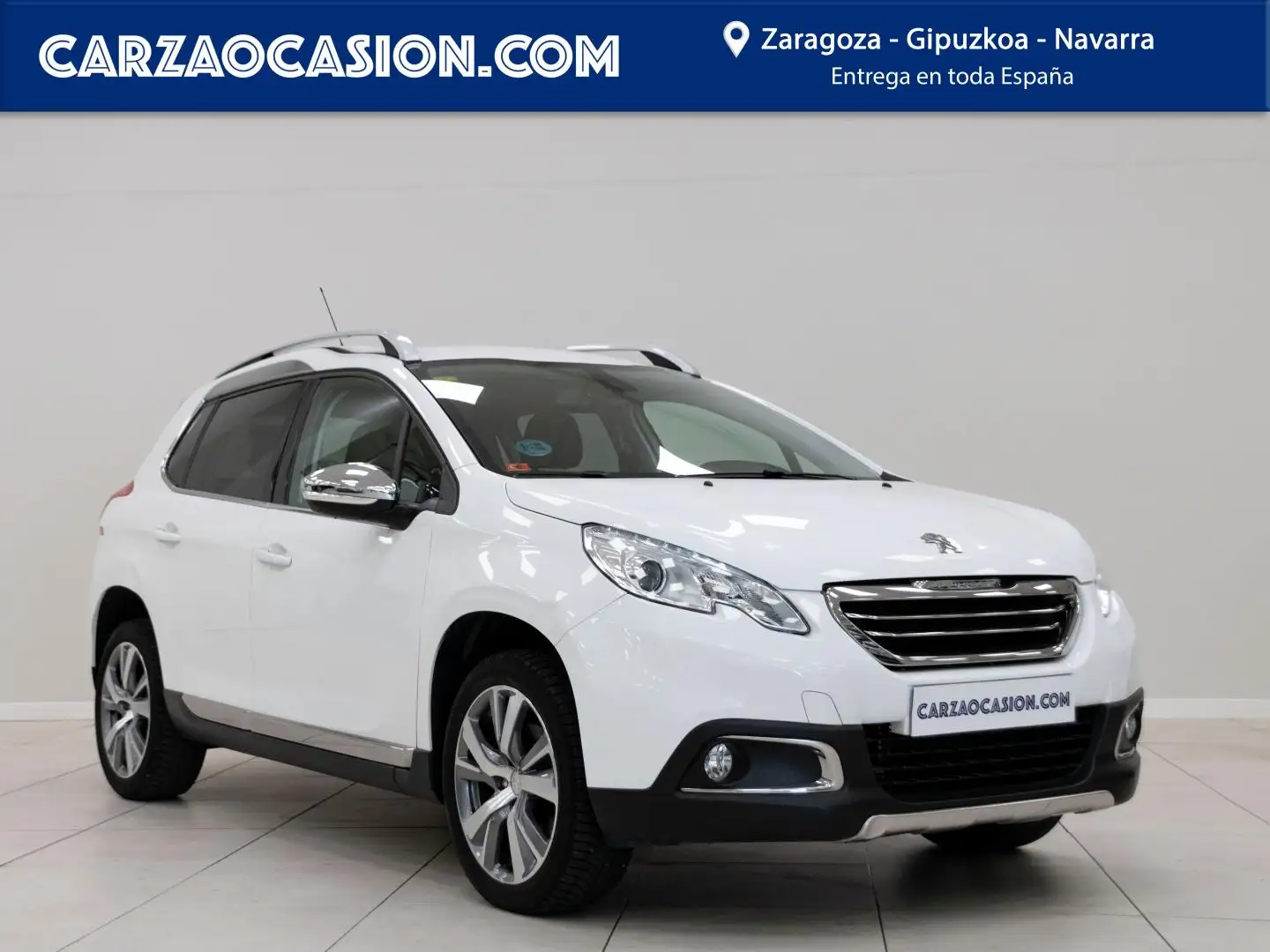 Peugeot 2008 1.2 PureTech S&S Allure EAT6 110 Wit - 1