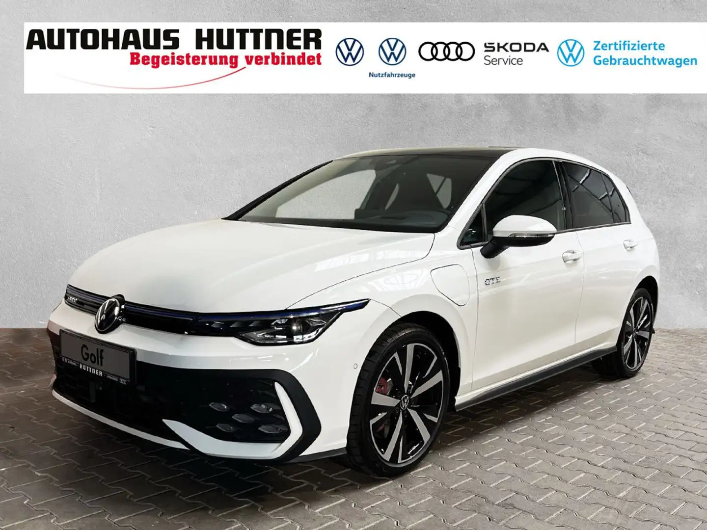 Volkswagen Golf 8 GTE 1.5 eHybrid DSG AHK LED ACC DCC APPCONN Weiß - 1