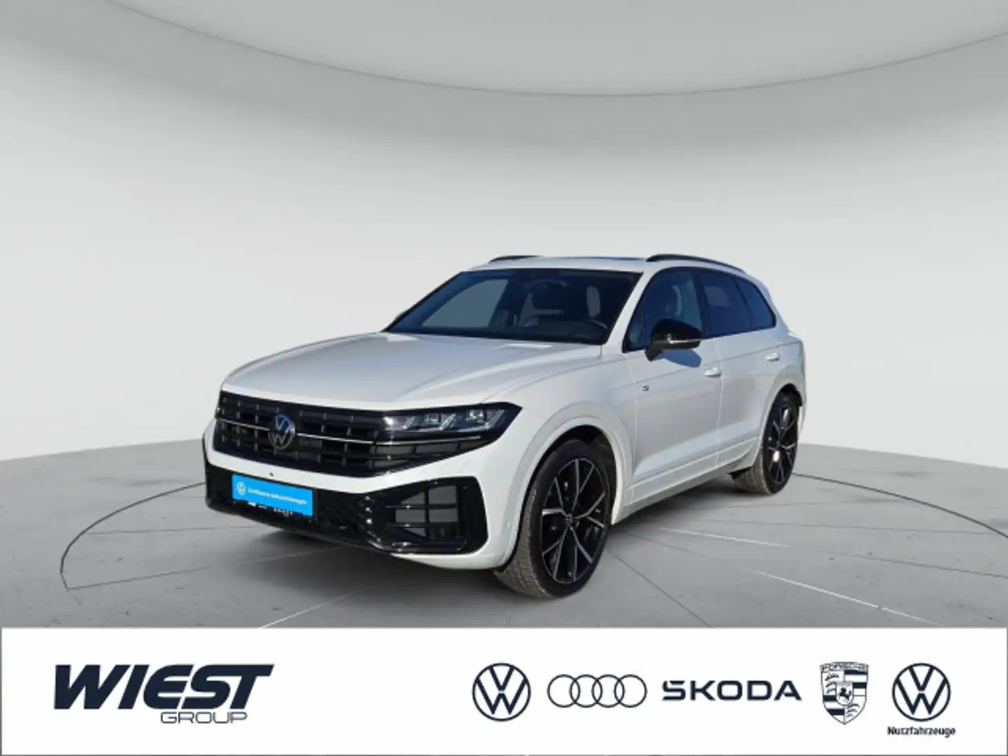Volkswagen Touareg R-Line, LEDER/MATRIX/360°VIEW/AHK/PANO/P Weiß - 1