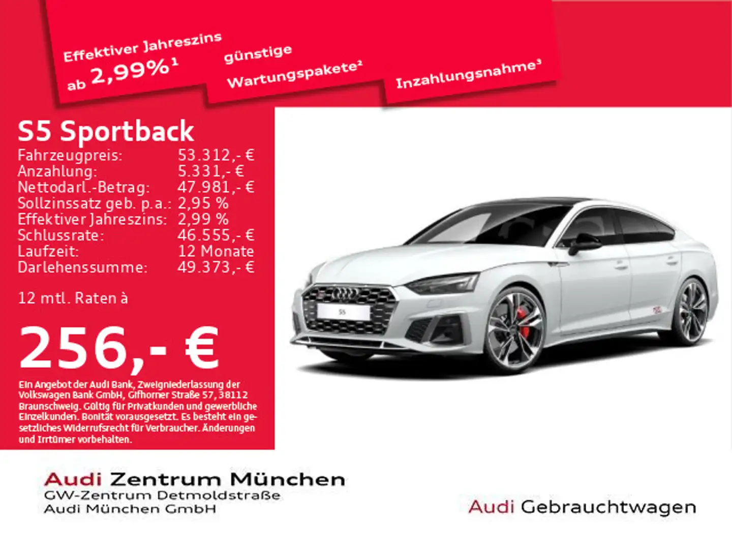 Audi S5 TDI tiptr. Pano/AHK/Virtual+/Matrix Weiß - 1