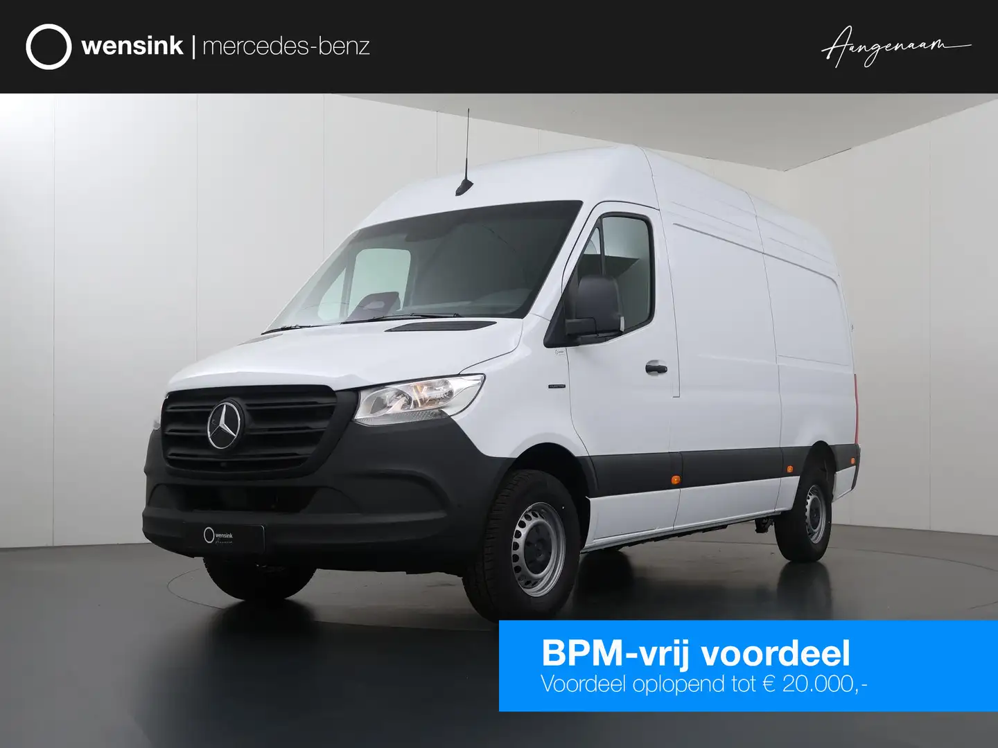 Mercedes-Benz eSprinter 414 L2 H2 RWD PRO 81kWh | Trekhaak | Sma Bianco - 1