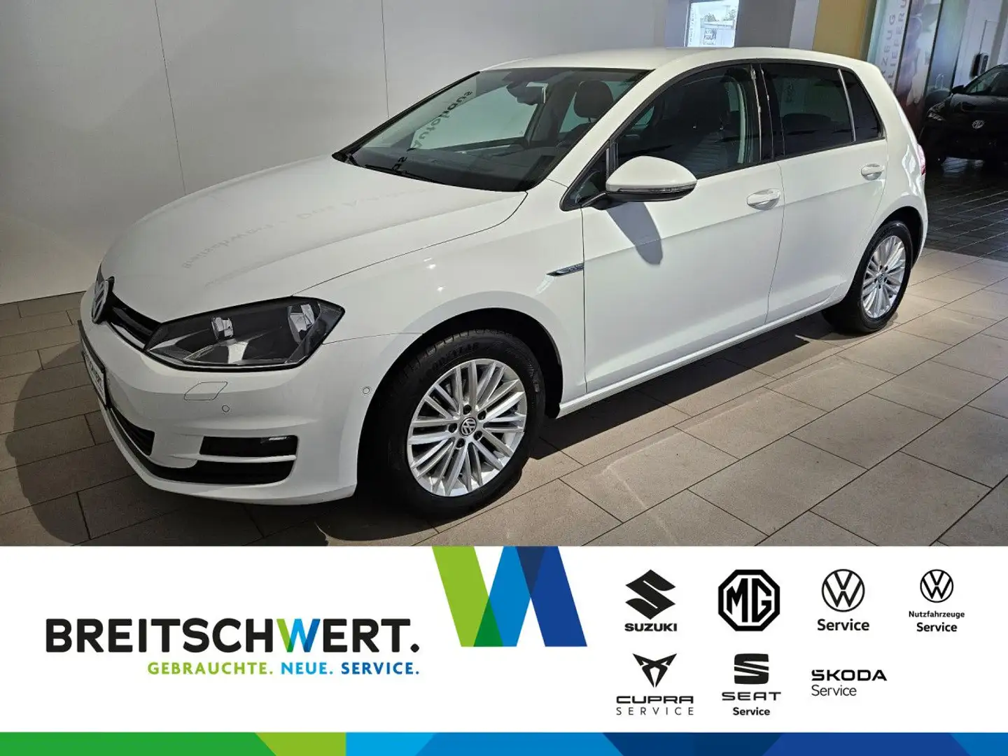 Volkswagen Golf 2.0 TDI Cup Navi ParkAss Bluetooth NSW Alu Wit - 1