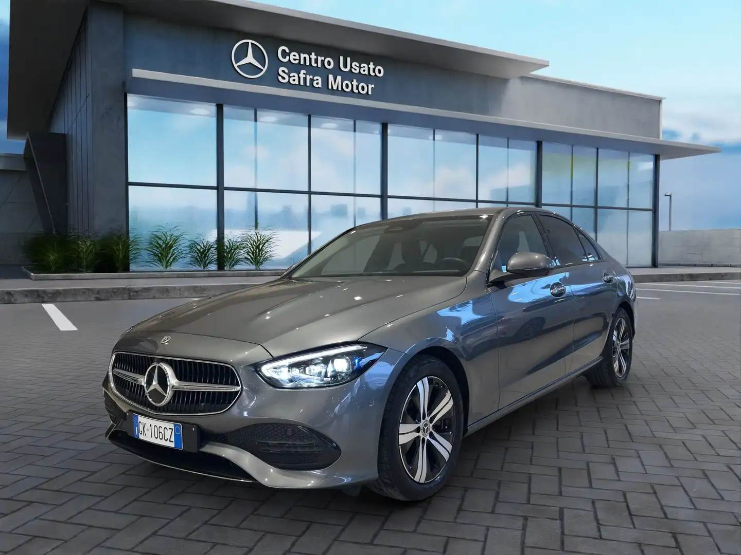 Mercedes-Benz C 220 C 220 d Mild hybrid 4Matic Sport Plus Gris - 1