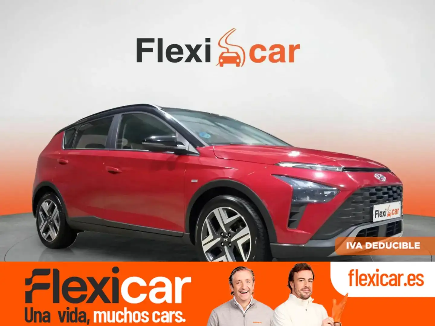 Hyundai BAYON 1.0 TGDI 74kW (100CV) 48V Essence Rojo - 1
