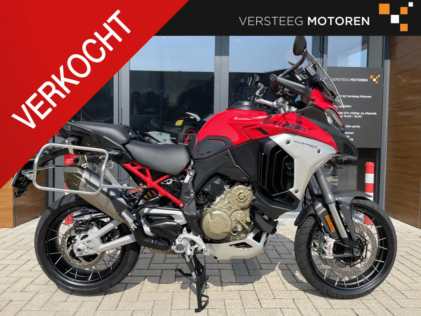 Ducati Multistrada V4 Rally Full V4 S #zgan#1ste eig#gar tot’27 Rojo - 1