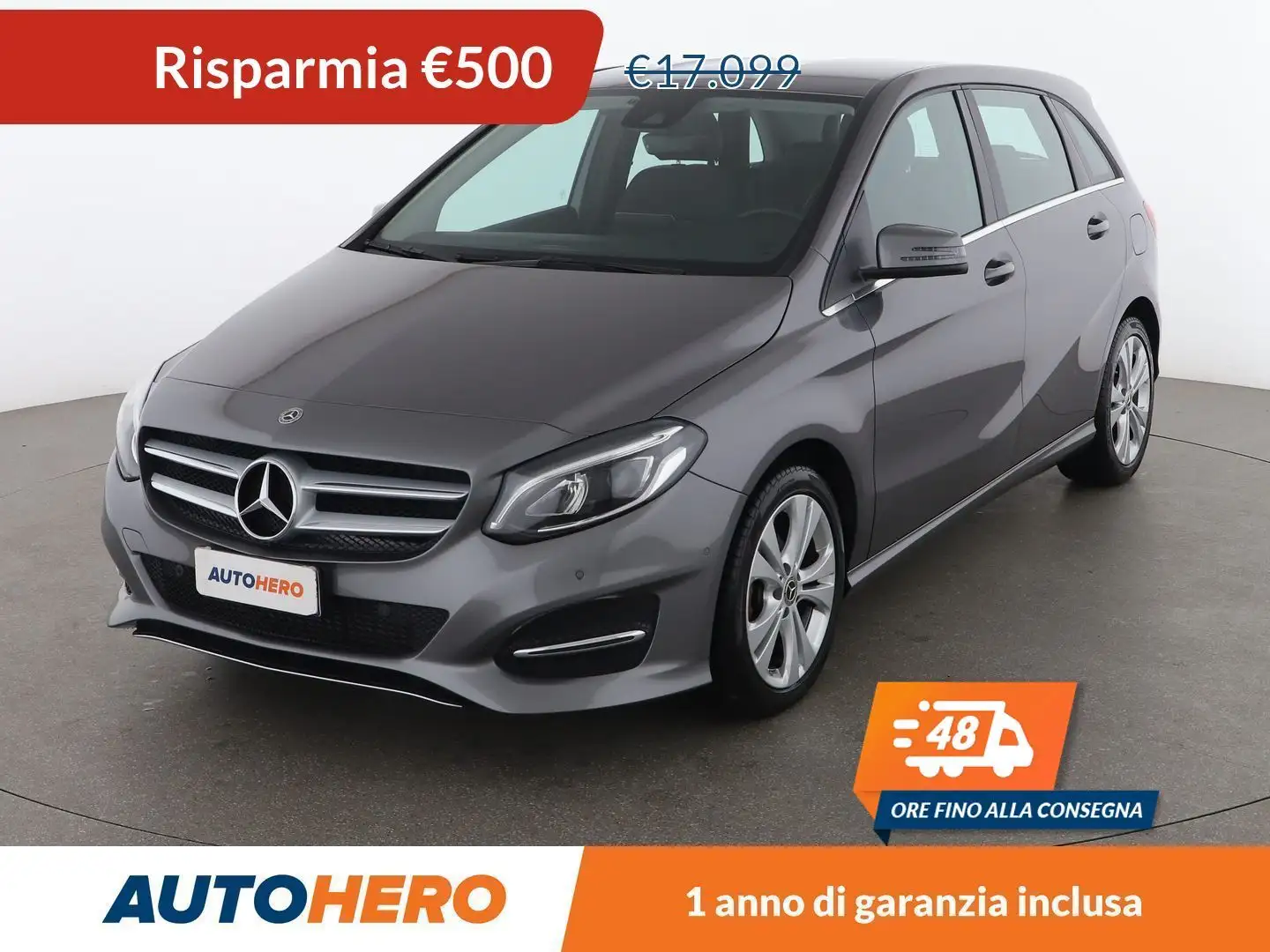 Mercedes-Benz B 180 B 180 CDI Sport Automatic Gris - 1
