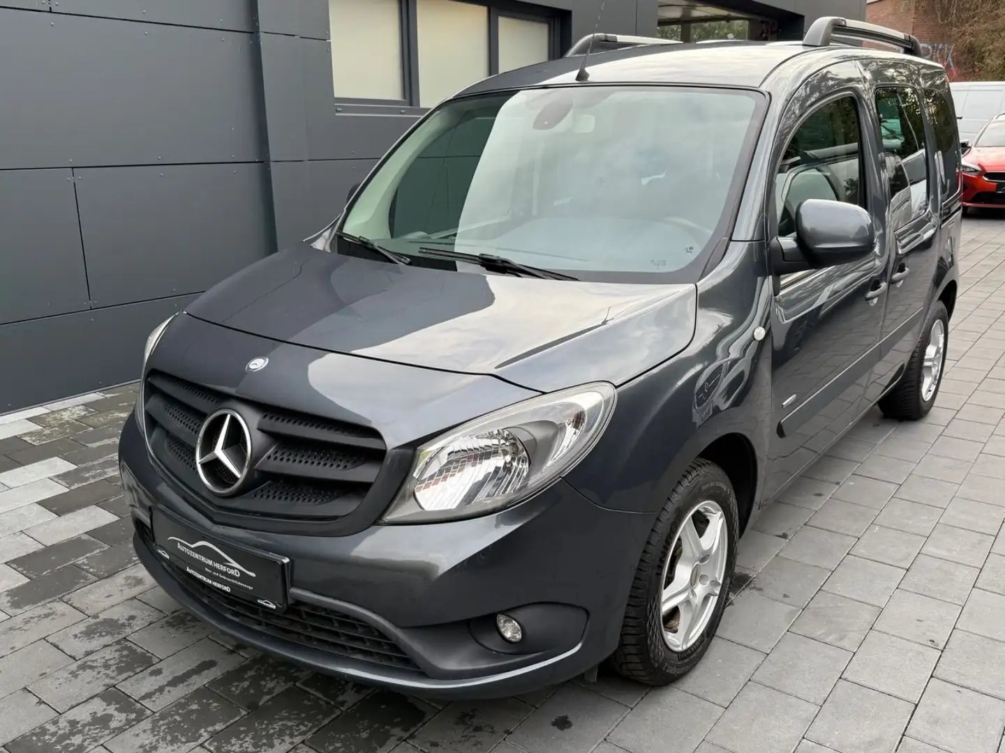 Mercedes-Benz Citan Kombi 111 CDI lang Klima AHK Gris - 1