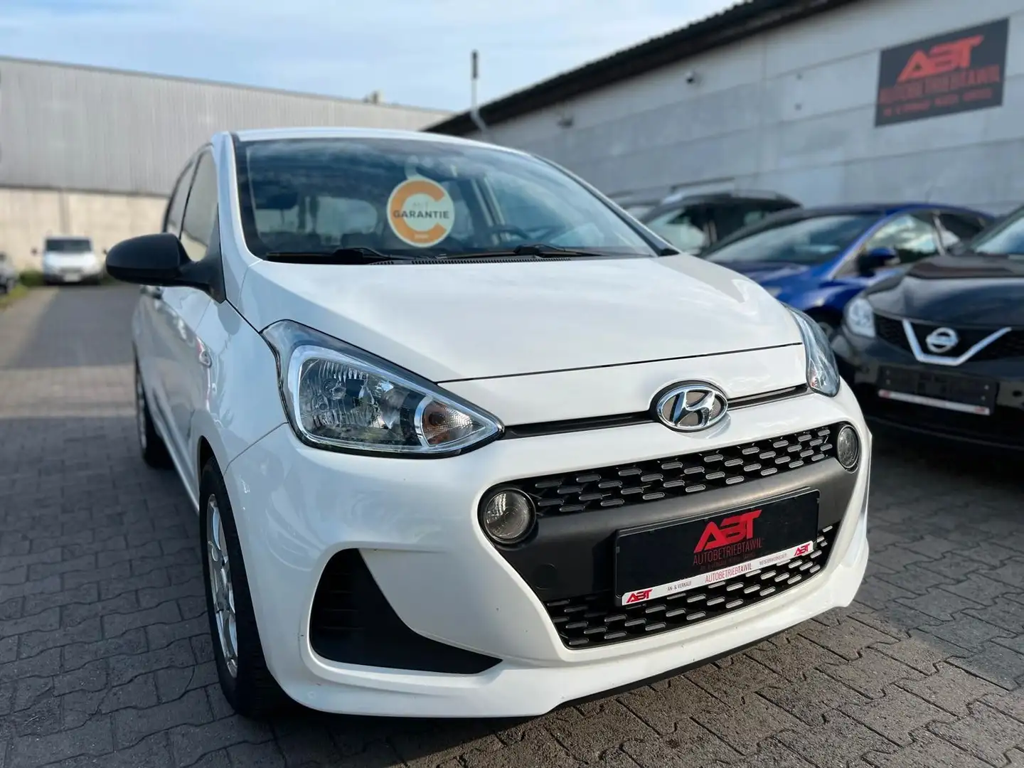 Hyundai i10 TÜV NEU, Klima, Garantie, 27TSDKM! Wit - 1
