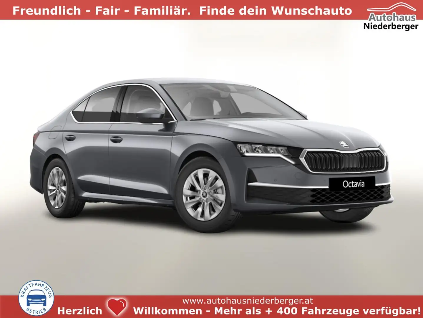 Skoda Octavia Selection DSG Selec Matrix Nav Kessy Kam SHZ vE... Grau - 1