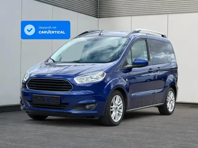 Ford Tourneo Courier Titanium AHK+NAVI+PDC+DAB+beh.FRONTSCHEIBE 1.0 ...