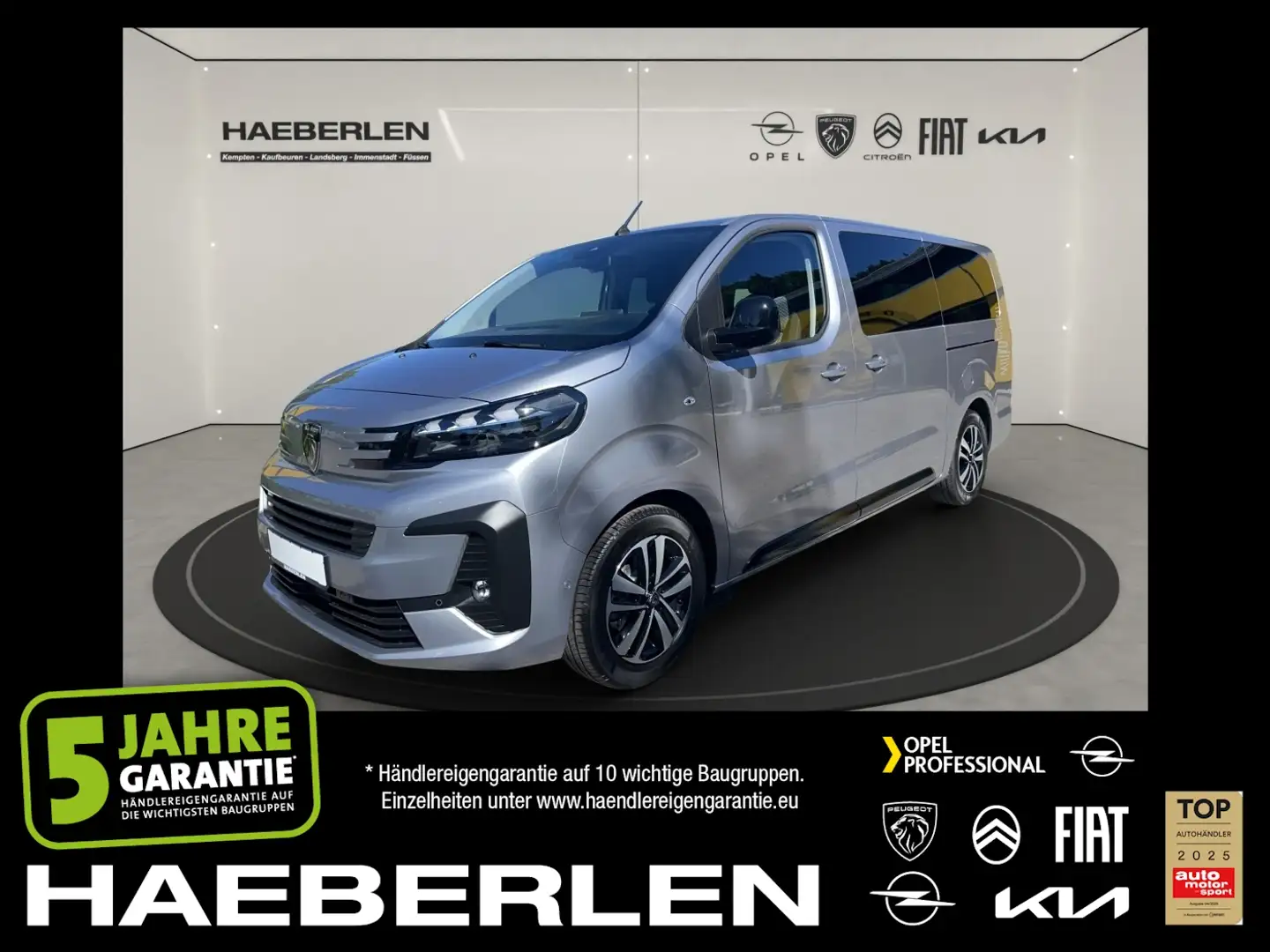 Peugeot Traveller 2.0 BlueHDi 180 FAP L3 Active +8-Sitze Grey - 1