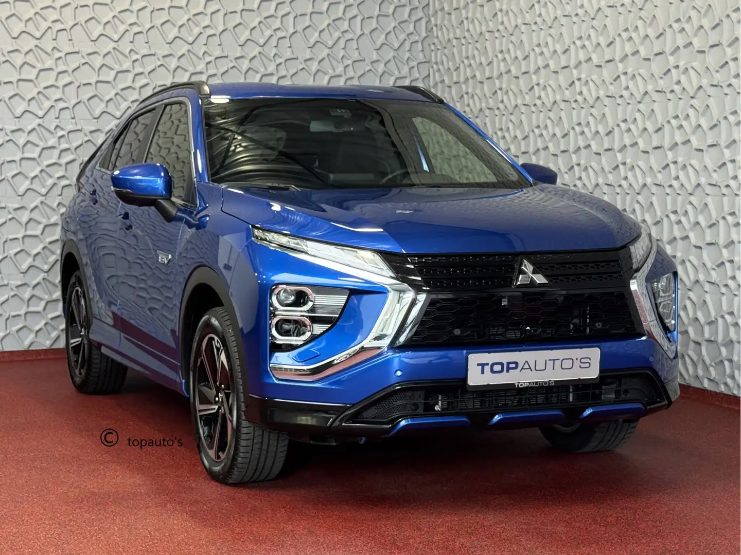 Mitsubishi Eclipse Cross 2.4 PHEV EXECUTIVE 360.CAM STOEL/STUUR/ACHTERBANK. Blau - 1