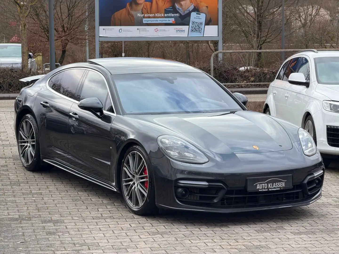 Porsche Panamera Turbo/DEUTSCH/1HAND/PZ Service/abs.Voll Grau - 1