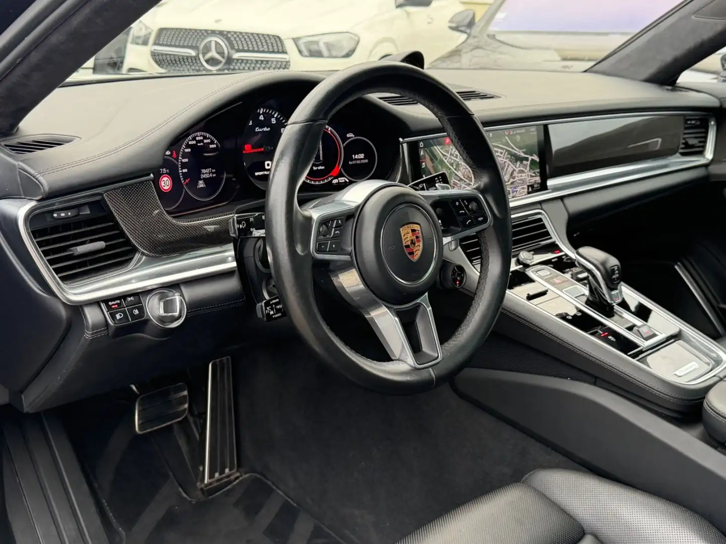 Porsche Panamera Turbo/DEUTSCH/1HAND/PZ Service/abs.Voll Grau - 2