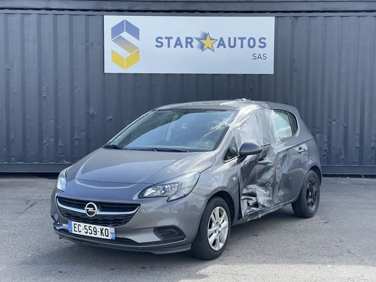 Opel Corsa Corsa 1.4 90 ch Play Gris - 1