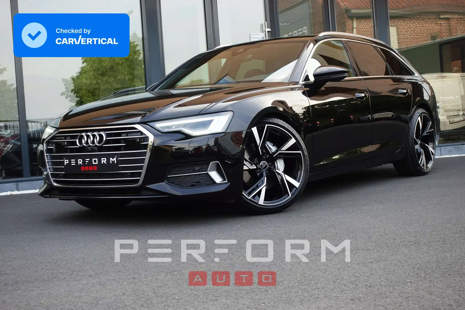 Audi A6 3.0TDI *QUATTRO*360 CAM*MATRIX*S-LINE*ACC + 1J GR Noir - 1