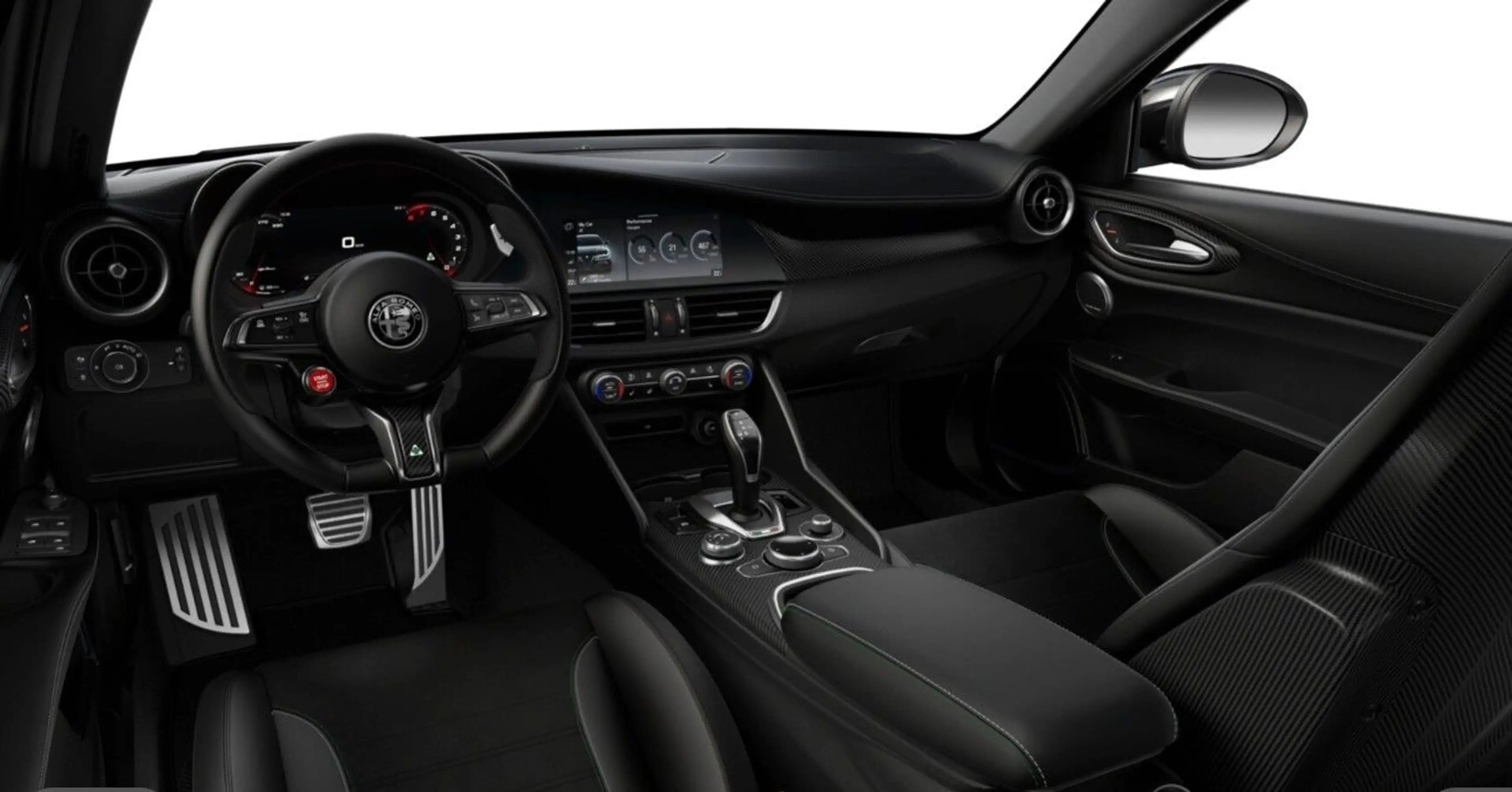 Alfa Romeo Giulia QUADRIFOGLIO Sparco, Akrapovic Carbondach — photo 4