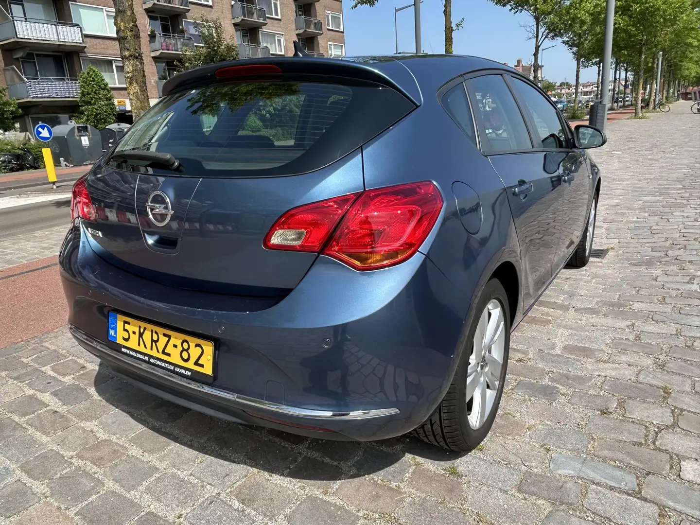 Opel Astra 1.4 Turbo Edition navigatie airco/ecc keurige auto Bleu - 2