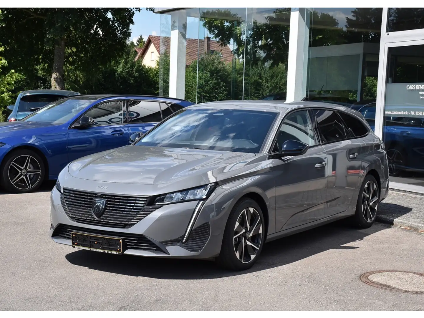 Peugeot 308 SW 1.6 PHEV Hybrid EAT8 Allure CAM360 GPS LANE 1° Gris - 2